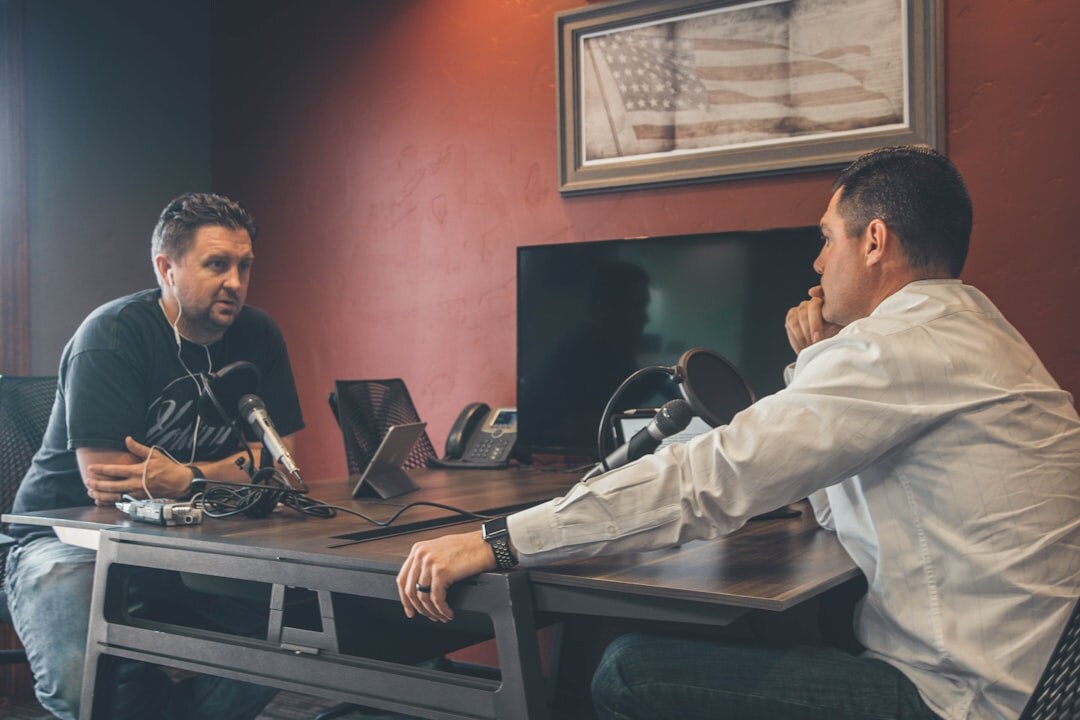 engaging podcast discussion
