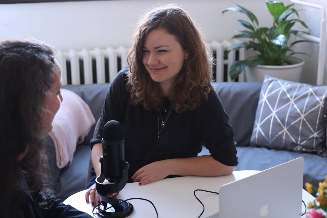 home podcast studio setup