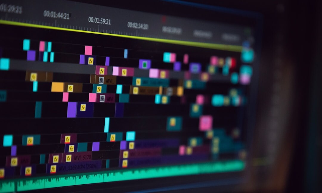 sound engineer editing podcast